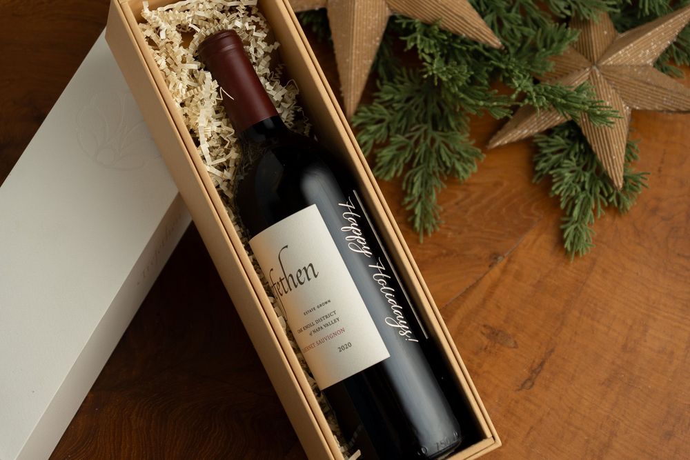 2022 Etched Cabernet Sauvignon - Happy Holidays!