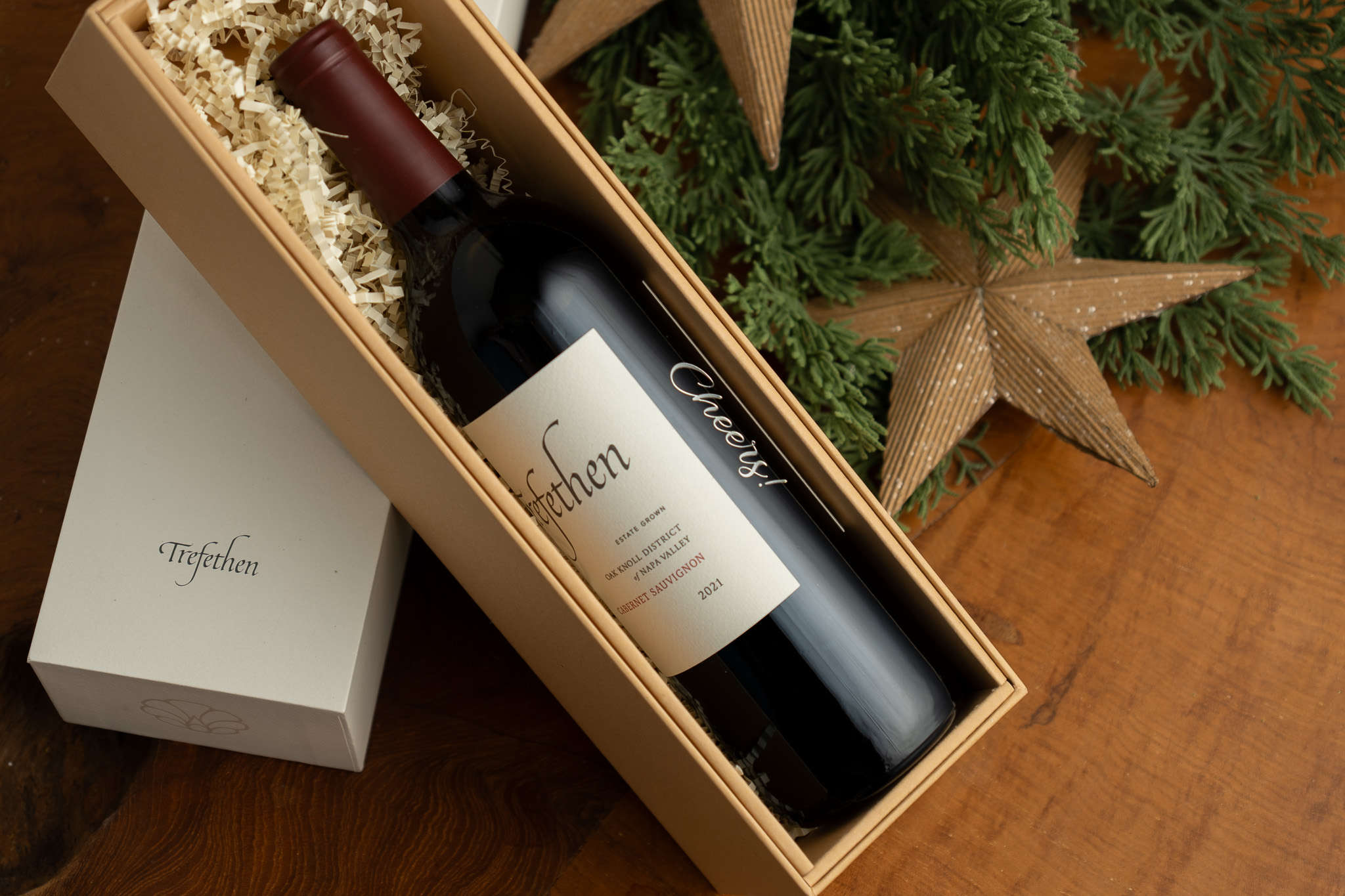 2021 Pre-Etched Cabernet Sauvignon - Cheers! | Trefethen Family