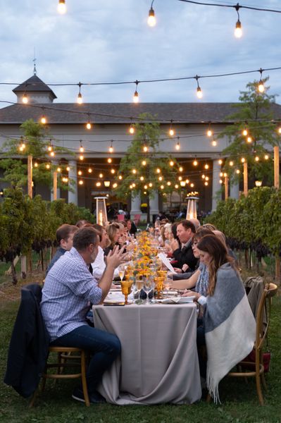 Dinner in the Vineyard