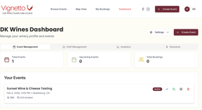 All in one dashboard for scheduling, planning and measuring bookings