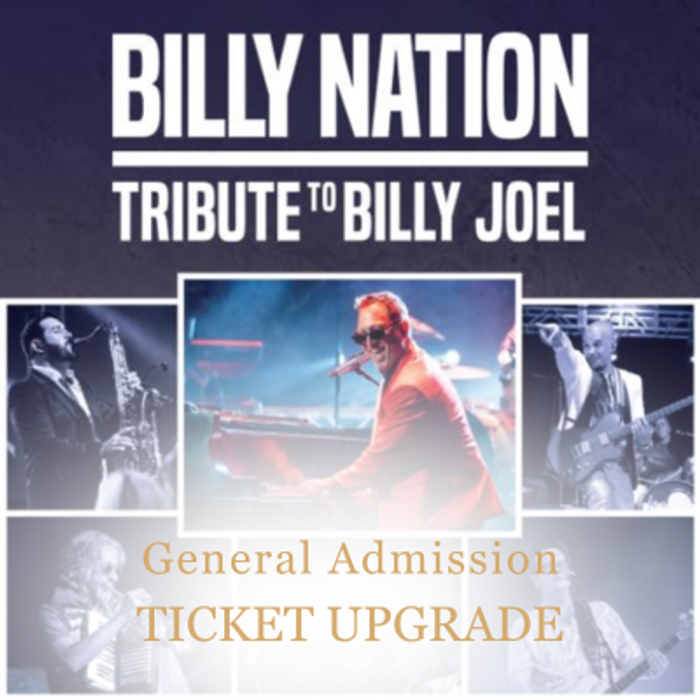 Billy Nation – September 5 Ticket Upgrade