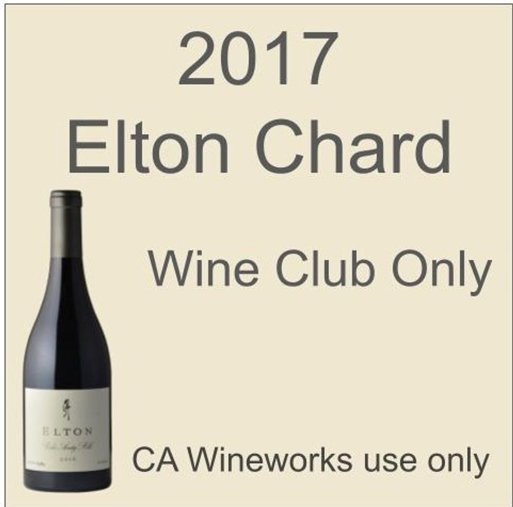 2017 Elton Chardonnay WWTR