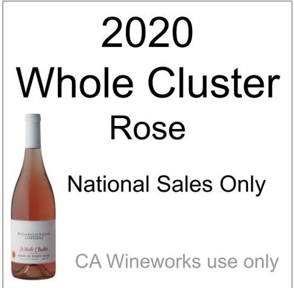 2020 Whole Cluster Rose WWTR