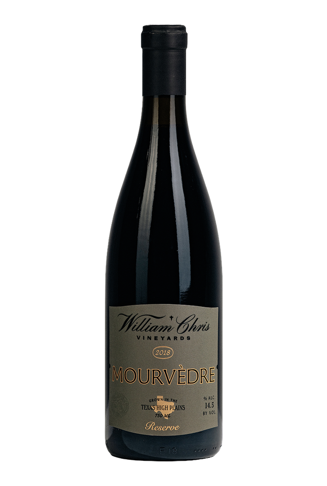 2018 Reserve Mourvedre – Texas High Plains