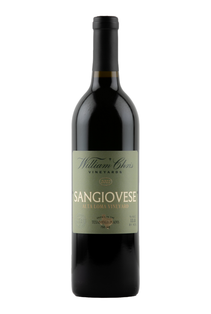 2022 Sangiovese – Alta Loma Vineyard