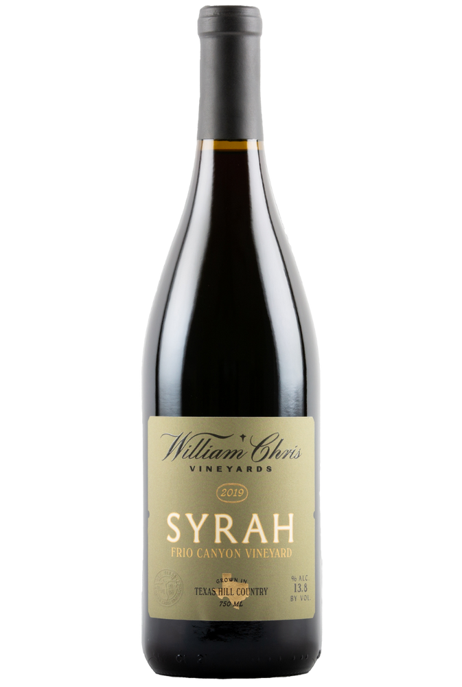 2019 Syrah - Frio Canyon Vineyard | William Chris Vineyards