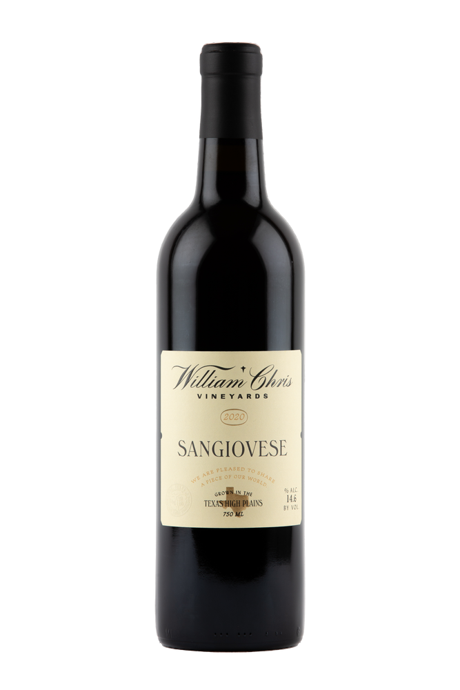 2020 Sangiovese – Texas High Plains