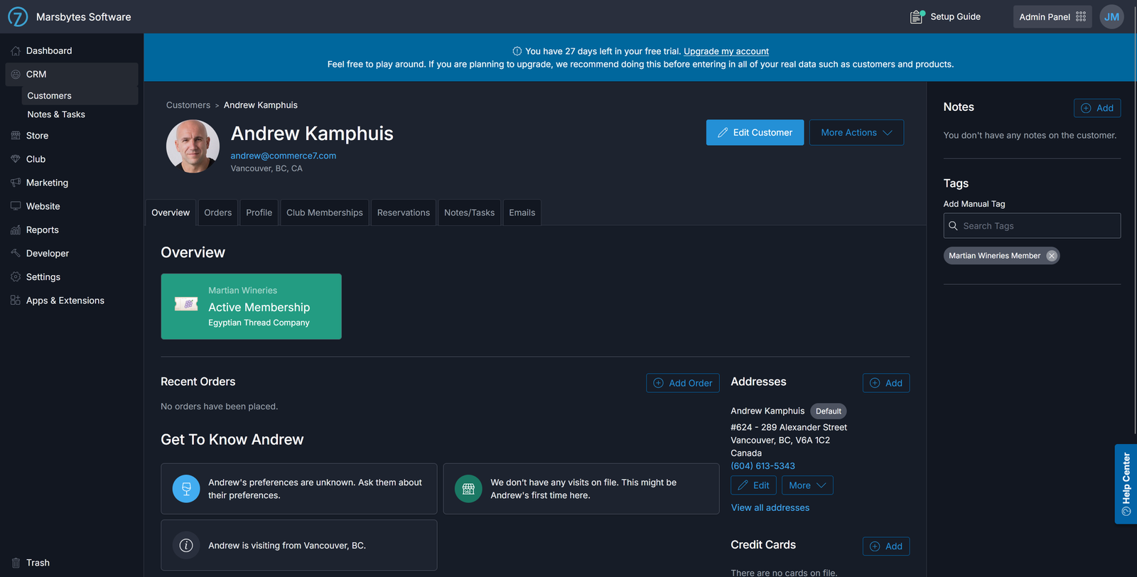 Validate customers memberships across the group.